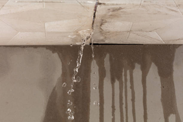Professional Burst Pipe Cleanup technician working in Monson, MA